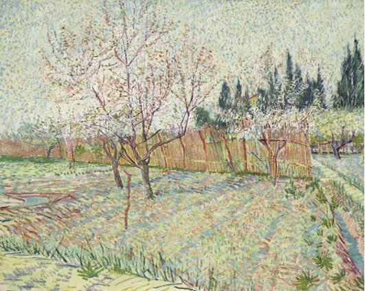 Vincent van Gogh, Verger avec cypres